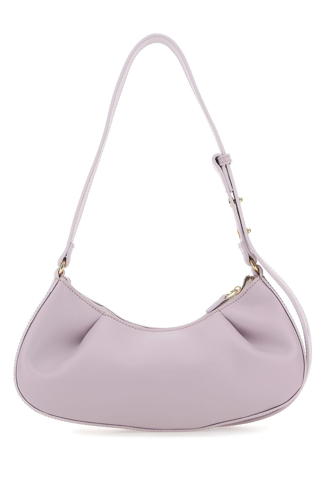 Lilac leather Dimple Moon shoulder bag