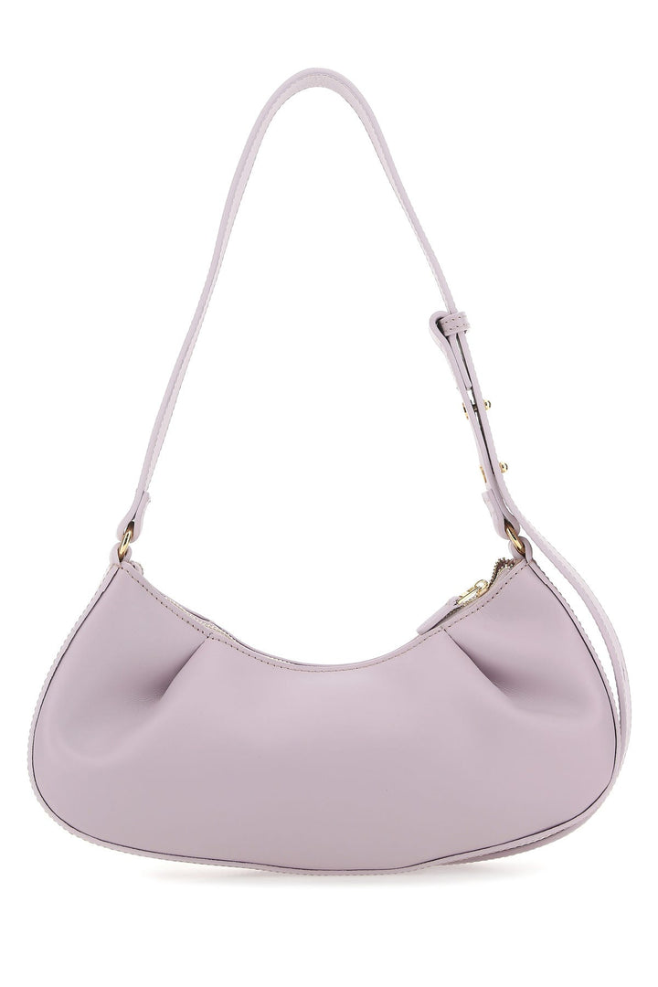 Lilac leather Dimple Moon shoulder bag