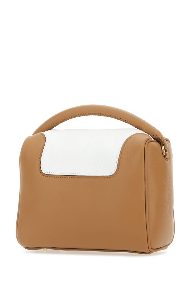 Two-tone leather Treasure handbag