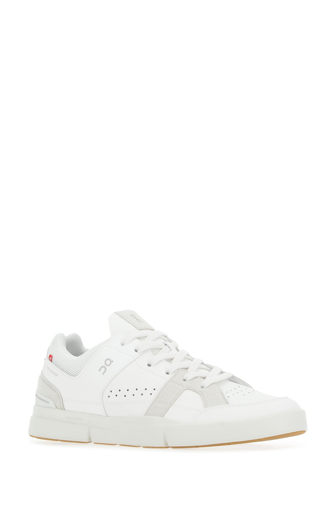 White synthetic leather and fabric The Roger Clubhouse sneakers