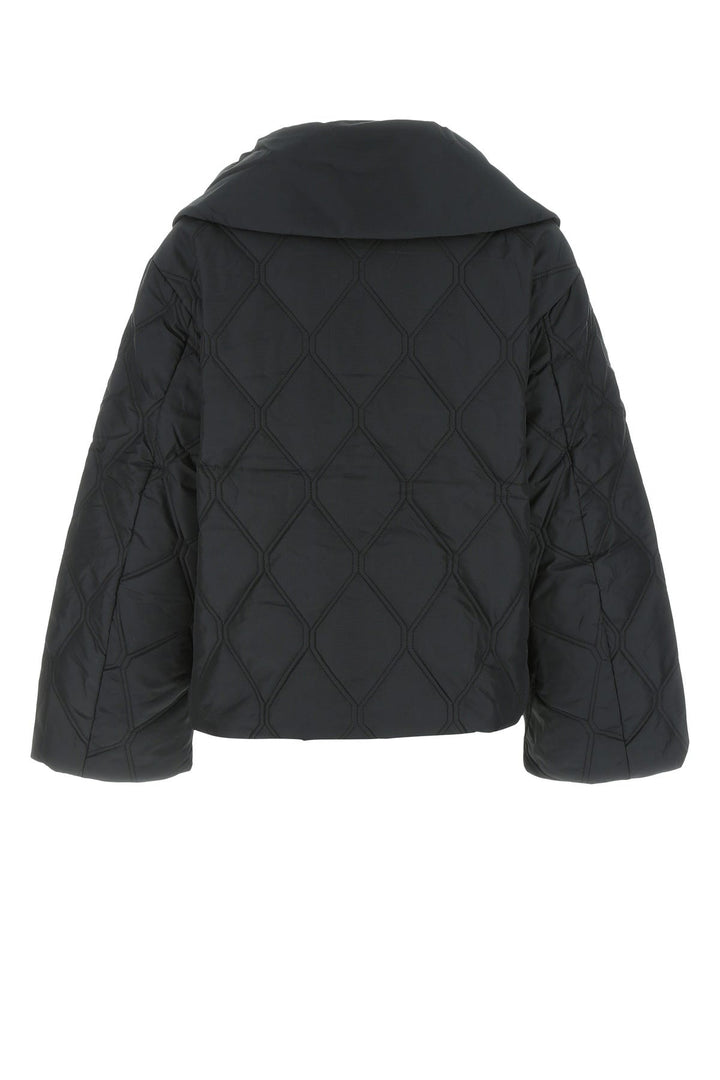 Black polyester jacket