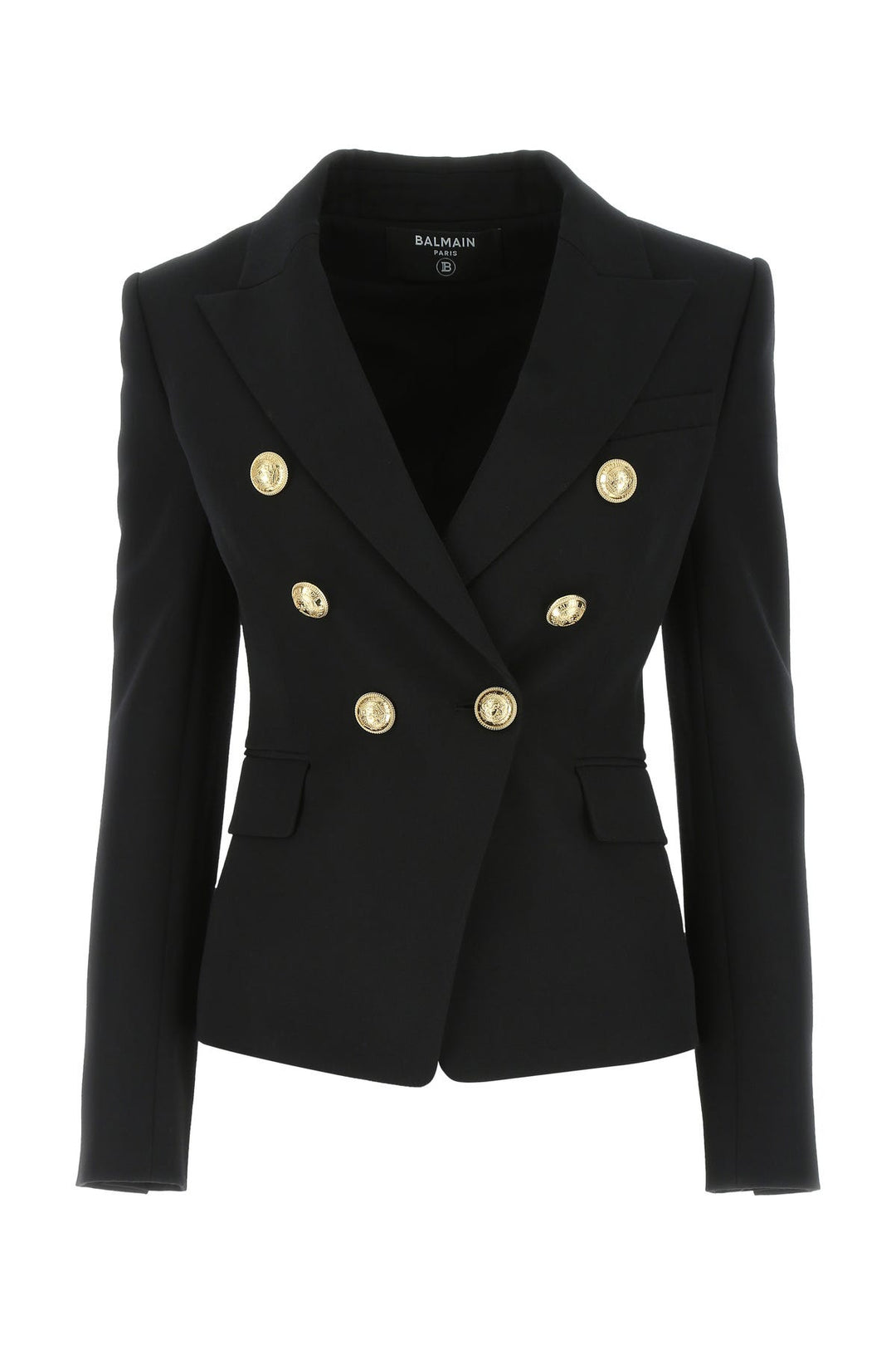 Black wool blazer