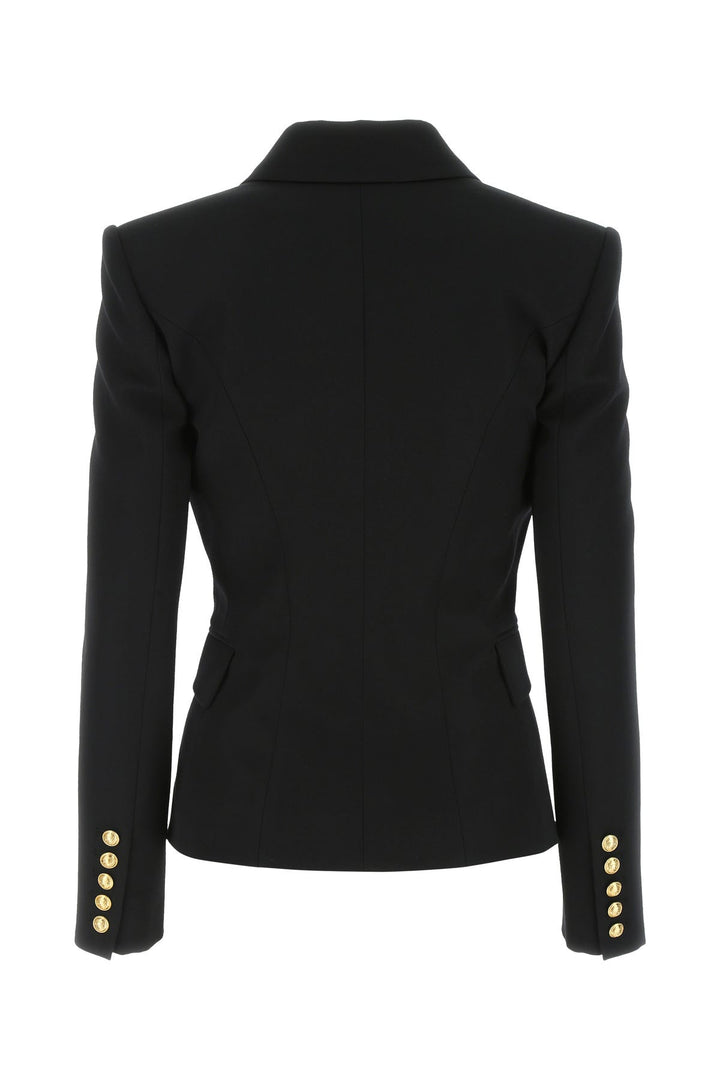 Black wool blazer