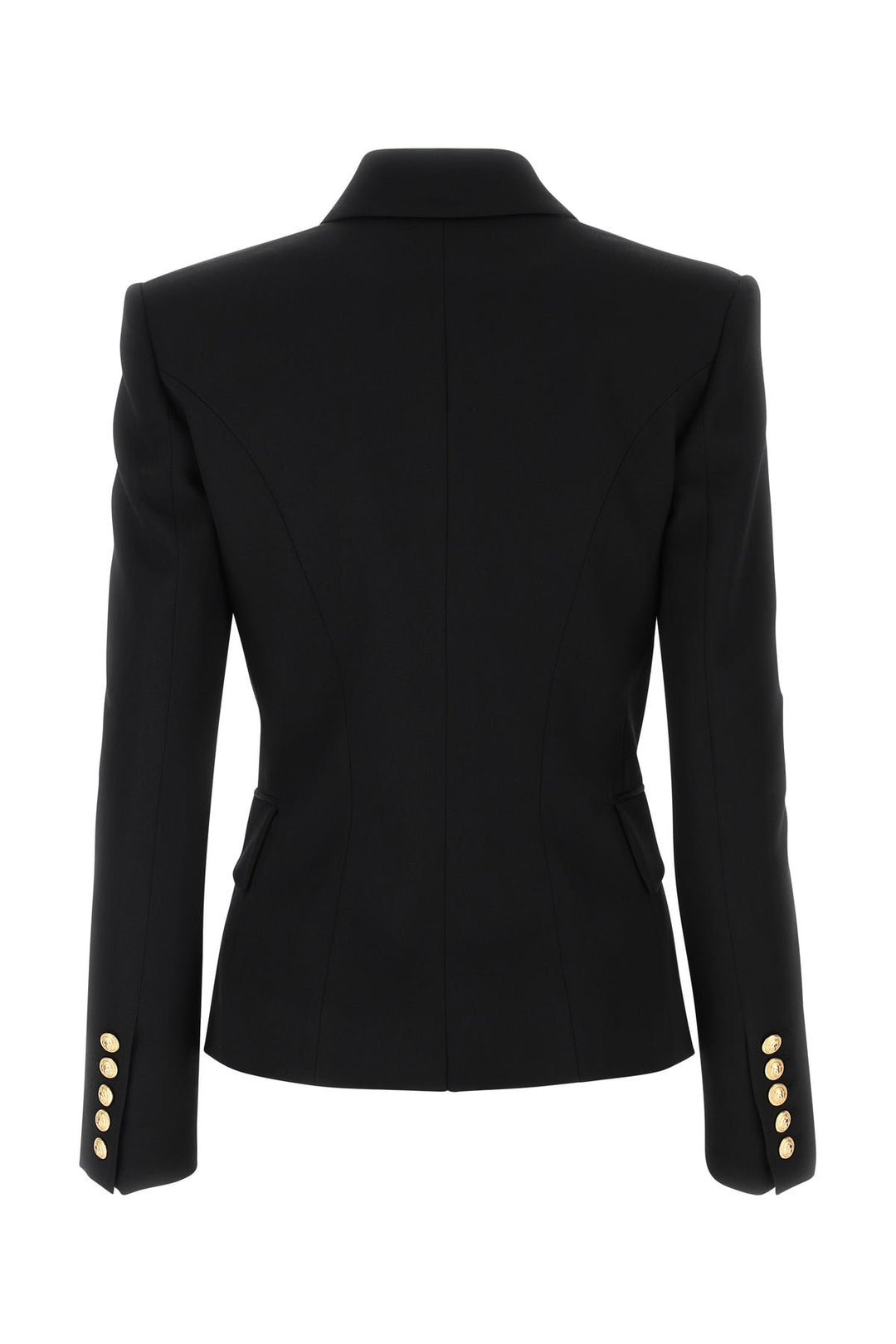 Black wool blazer