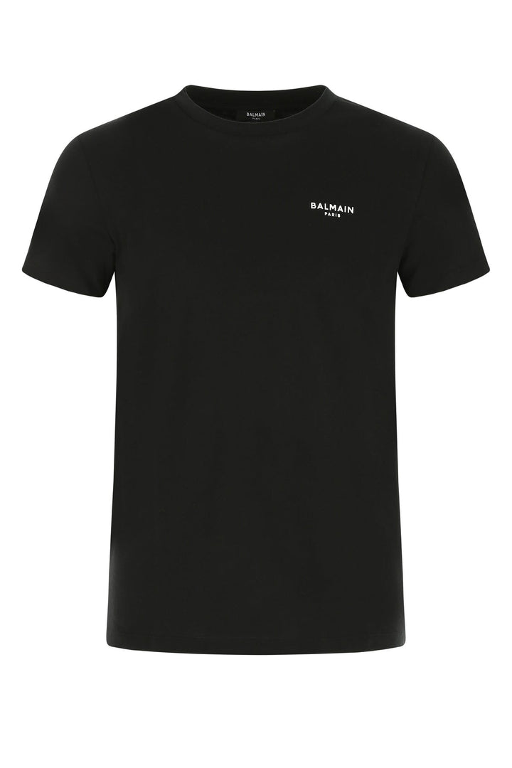 Black cotton t-shirt