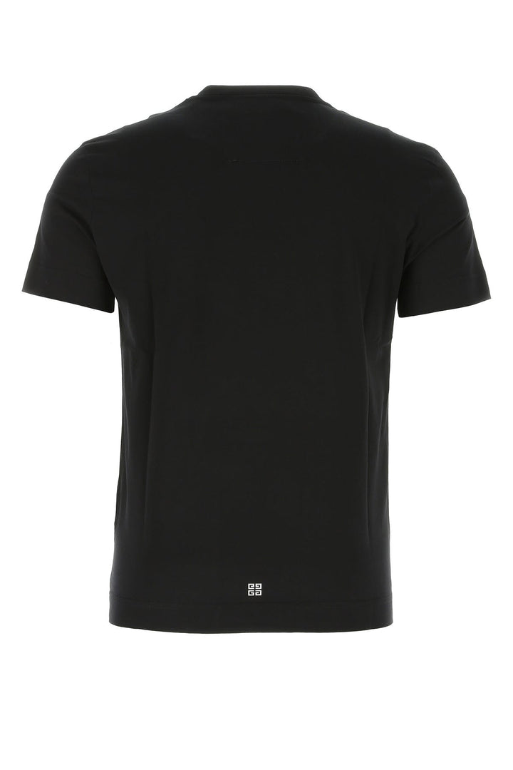 Black cotton t-shirt