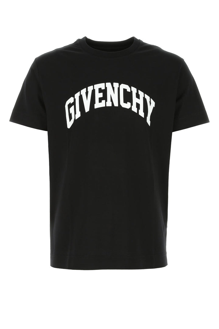 Black cotton t-shirt