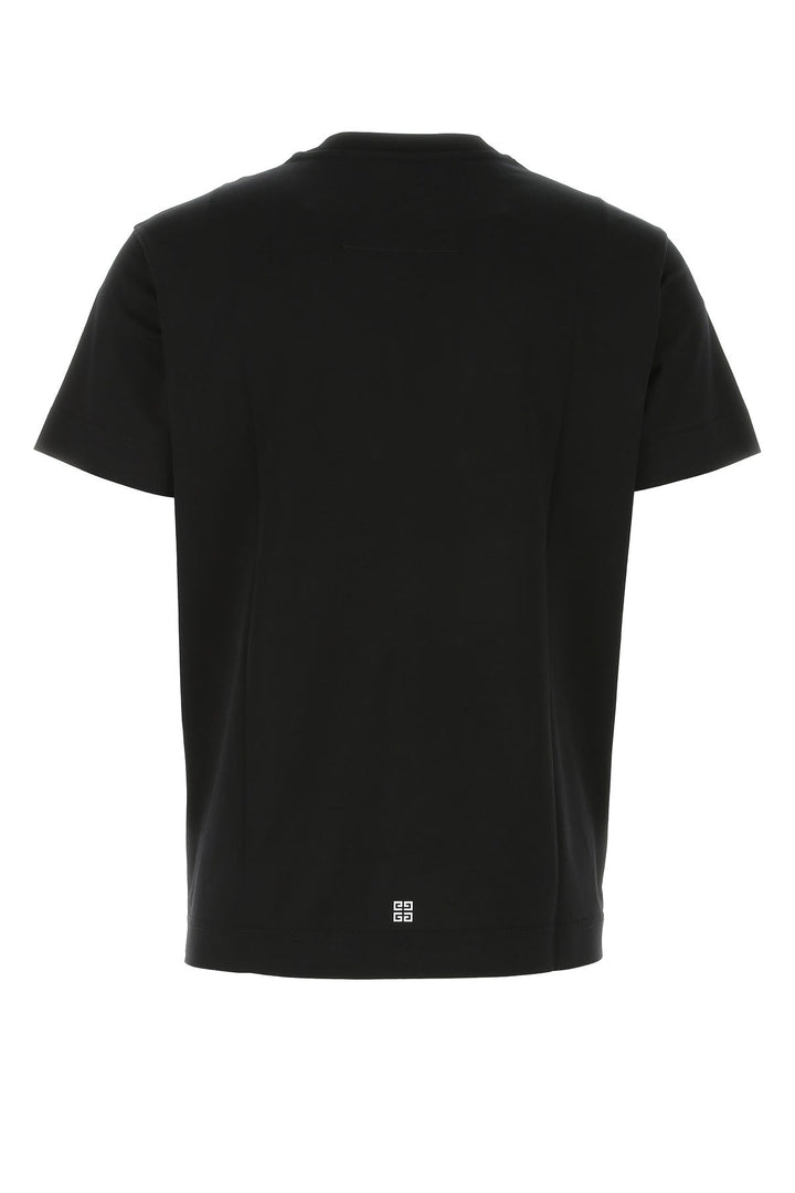 Black cotton t-shirt