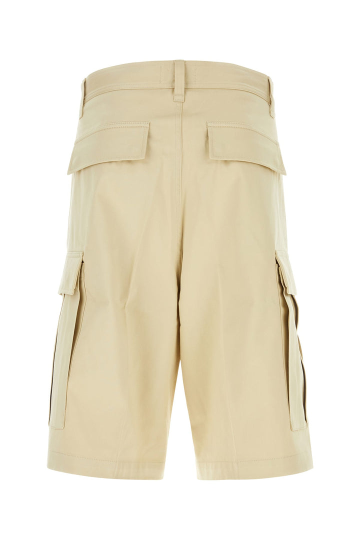 Sand cotton bermuda shorts