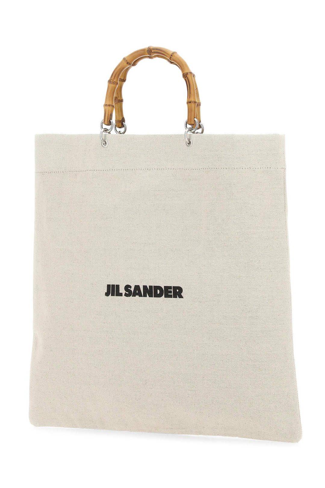 Sand canvas handbag