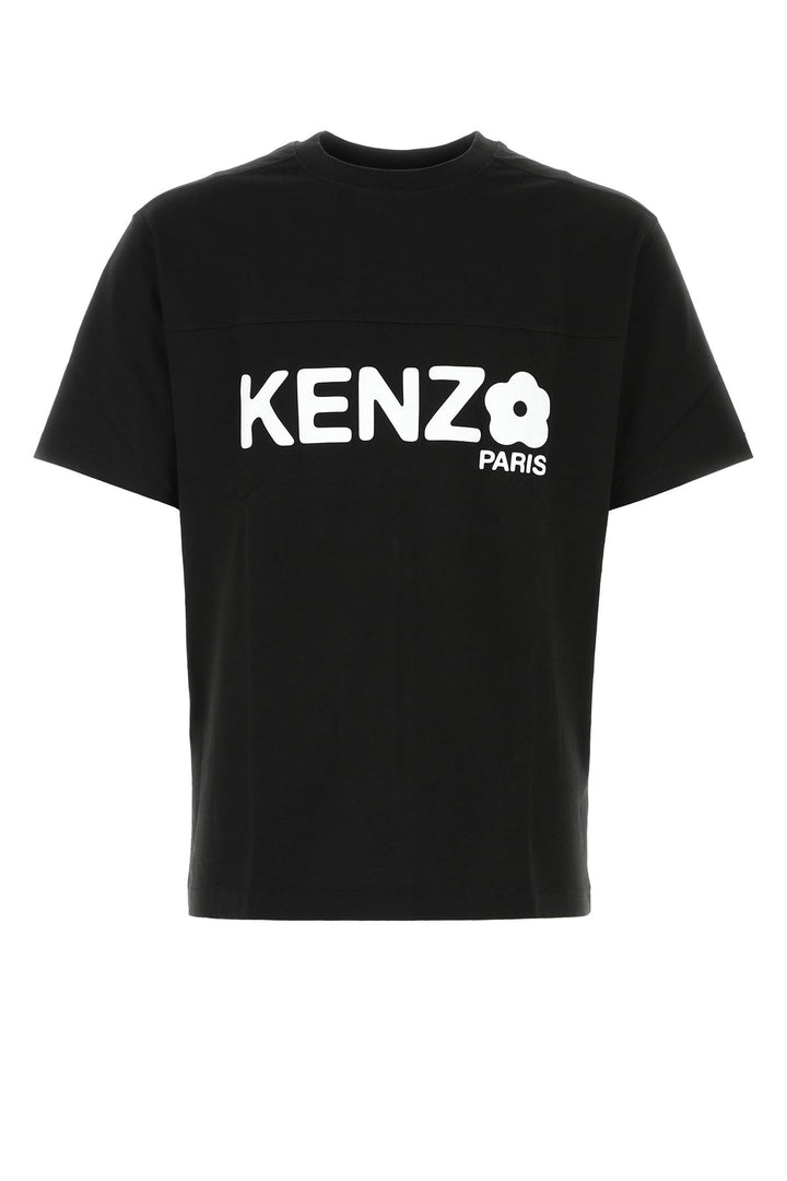 Black cotton t-shirt