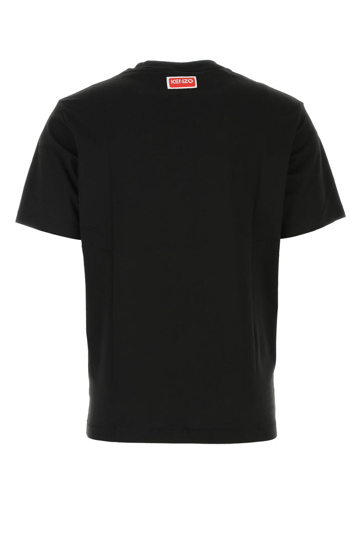 Black cotton t-shirt