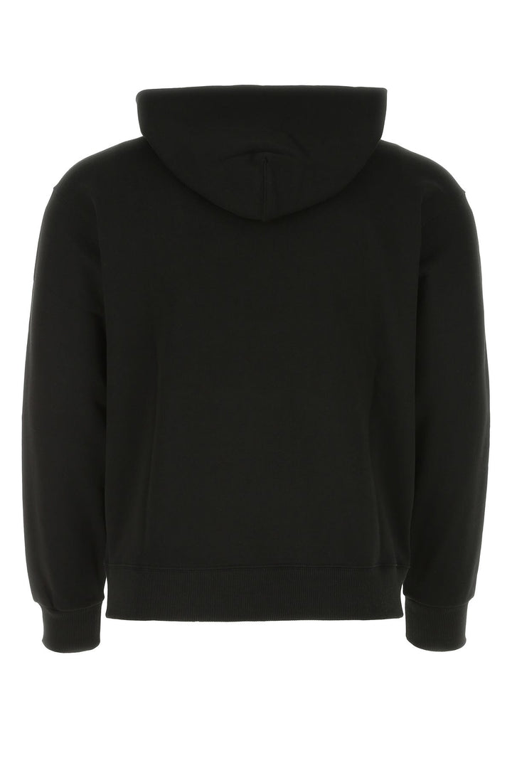 Black cotton sweatshirt