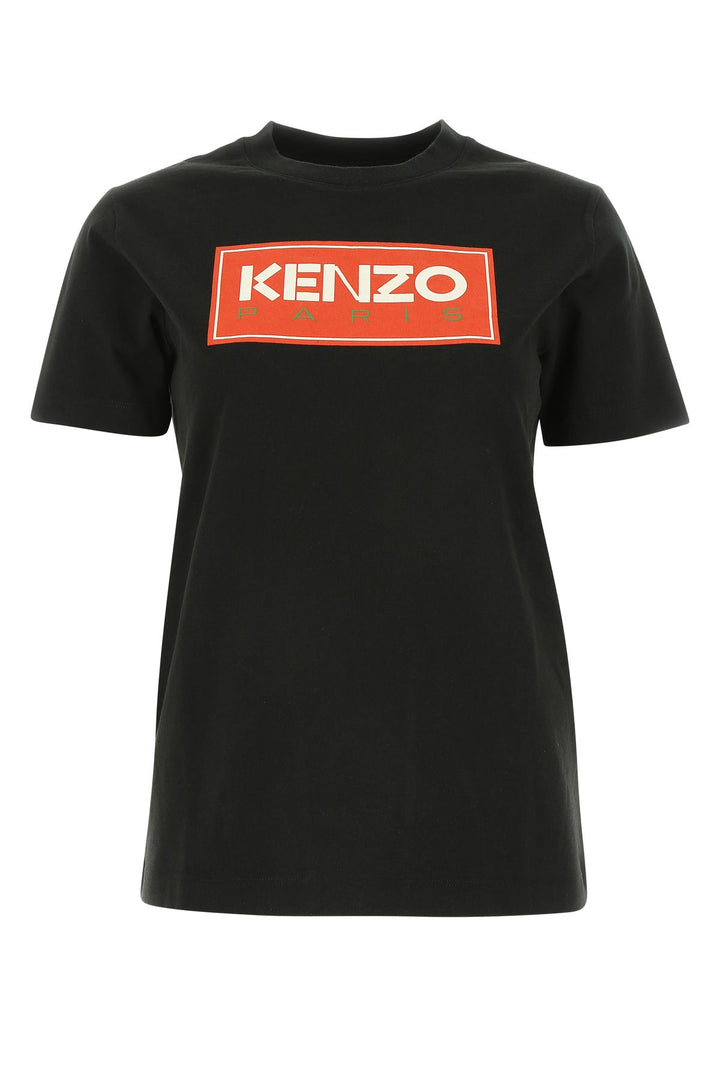Black cotton t-shirt