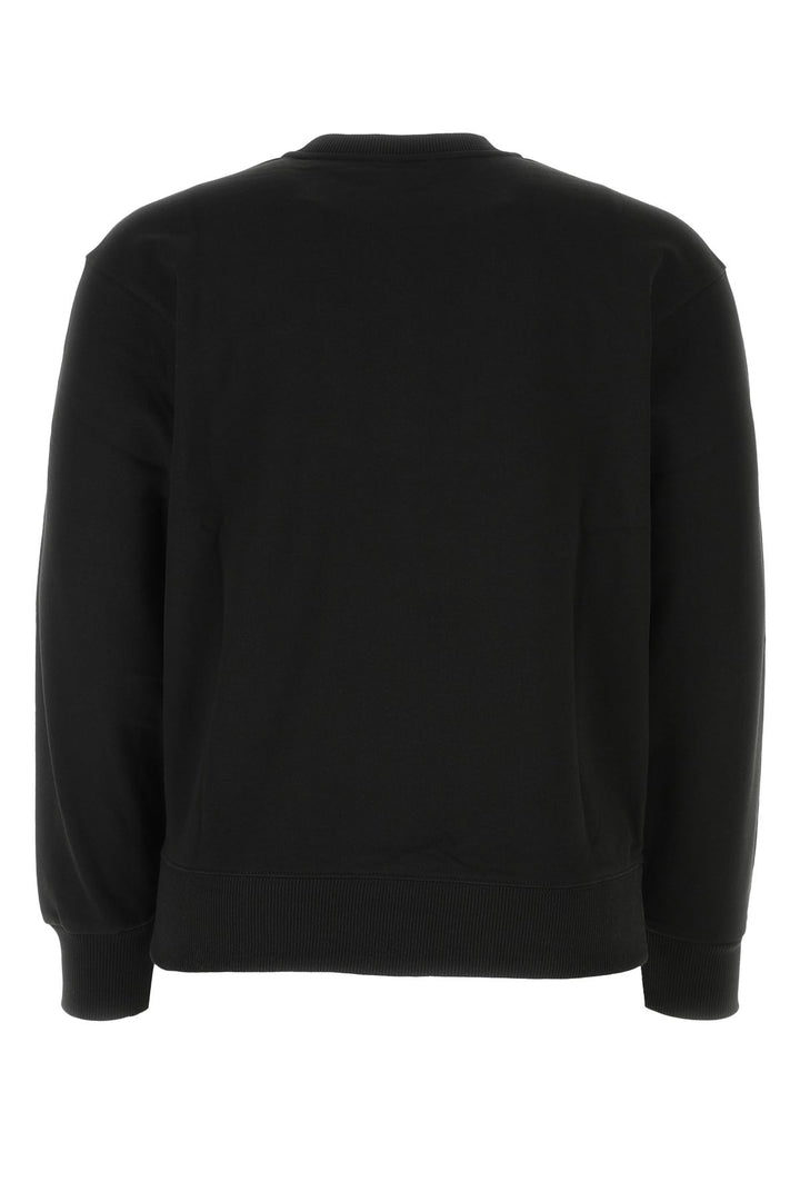 Black cotton sweatshirt