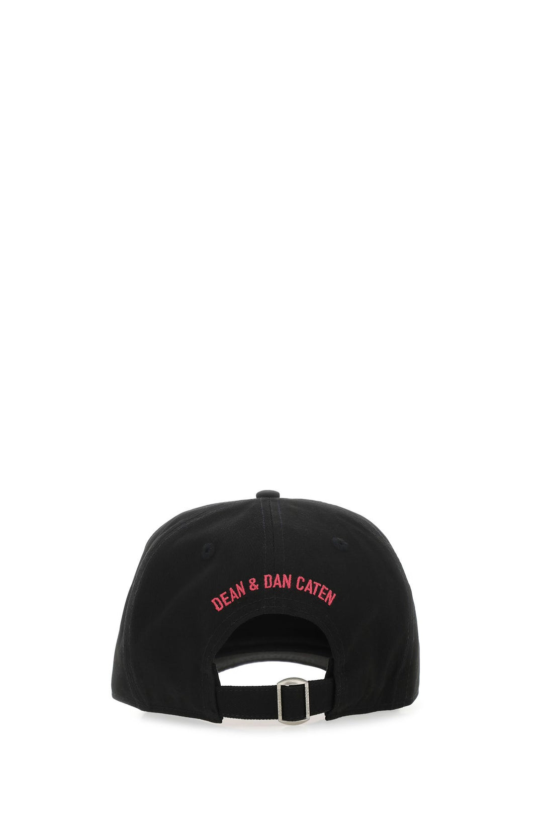 Black cotton baseball cap