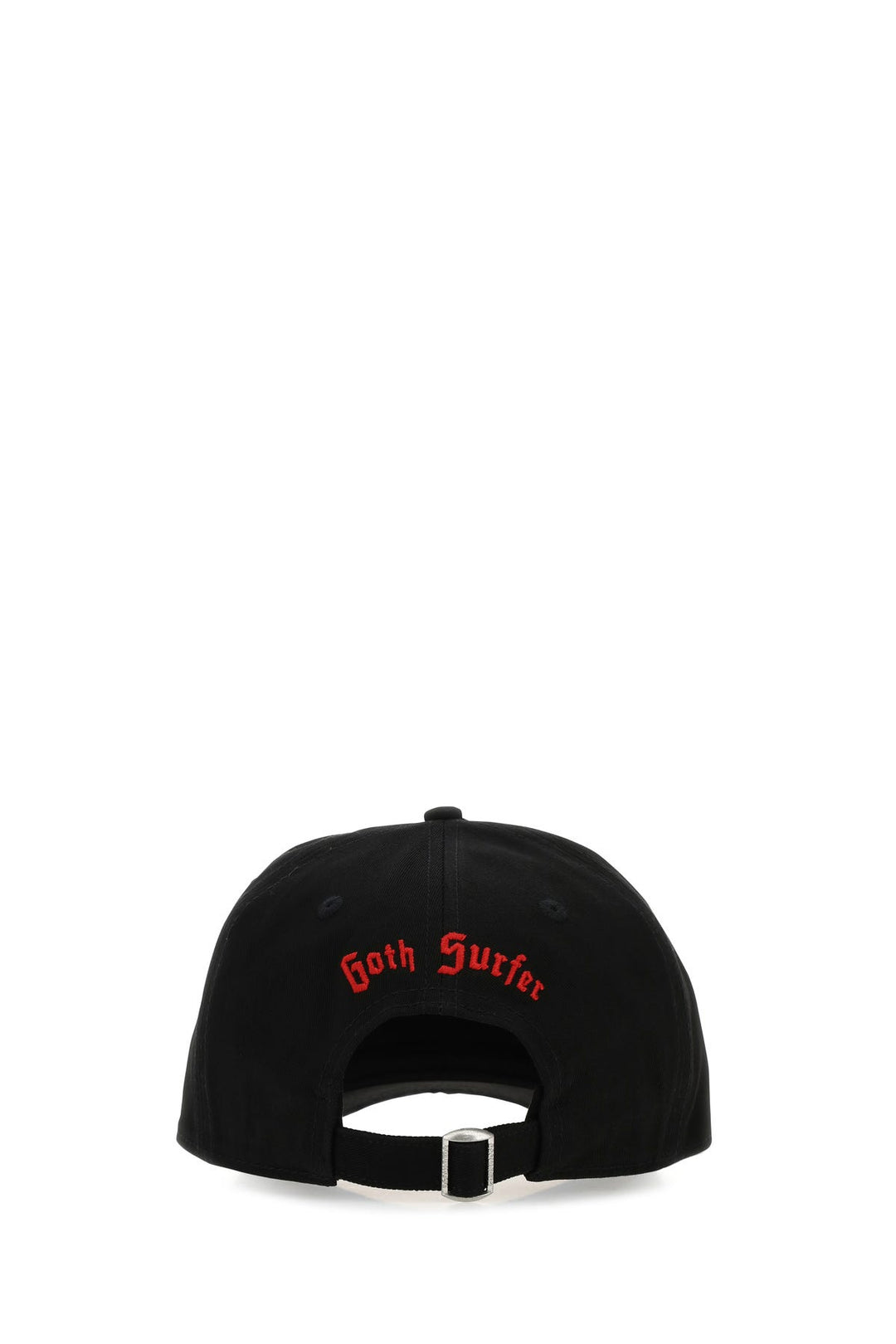Black cotton baseball cap