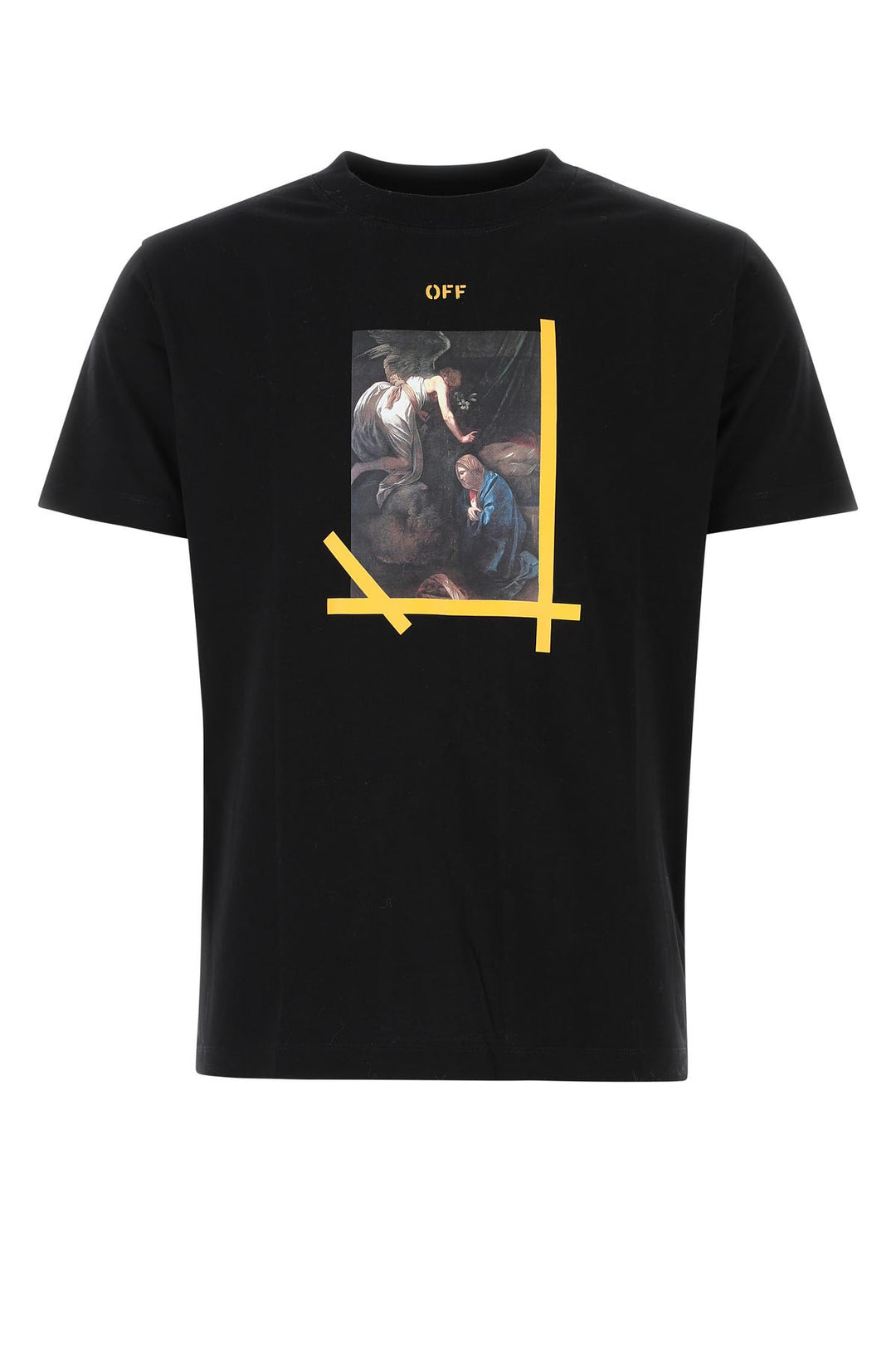 Black cotton t-shirt