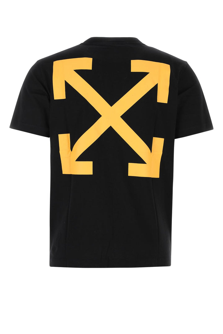 Black cotton t-shirt