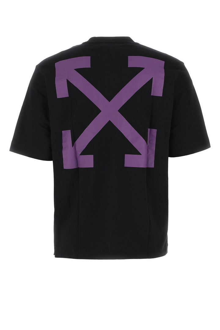 Black cotton t-shirt
