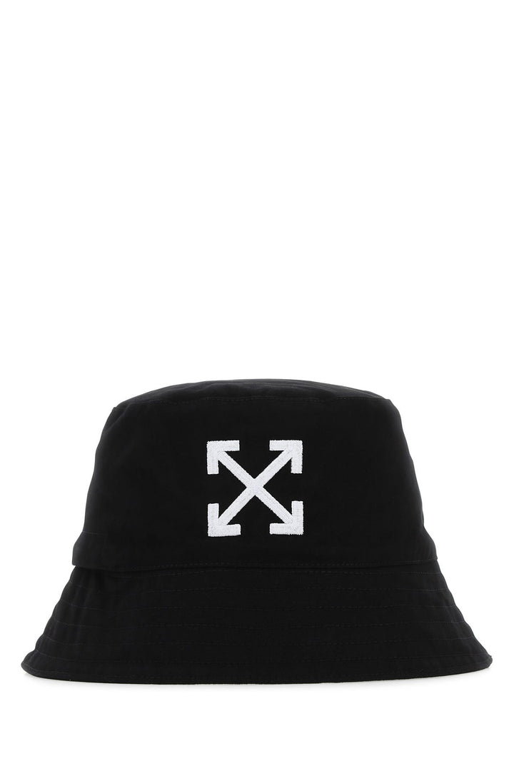 Black cotton hat