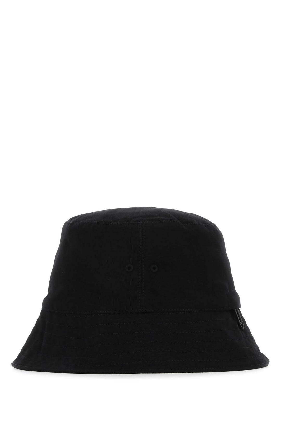 Black cotton hat