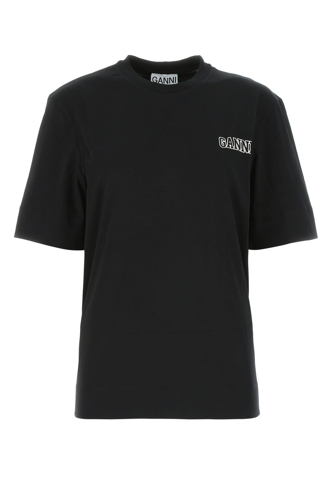 Black cotton oversize t-shirt
