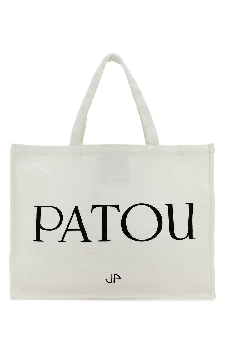 White cotton shopping bag