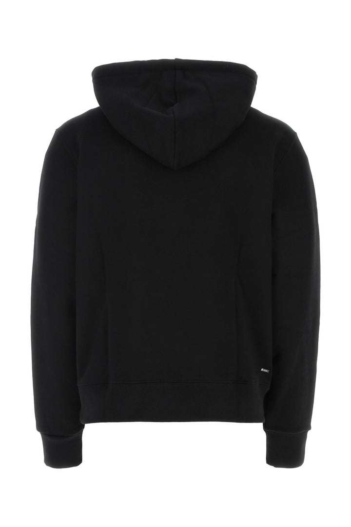 Black cotton sweatshirt