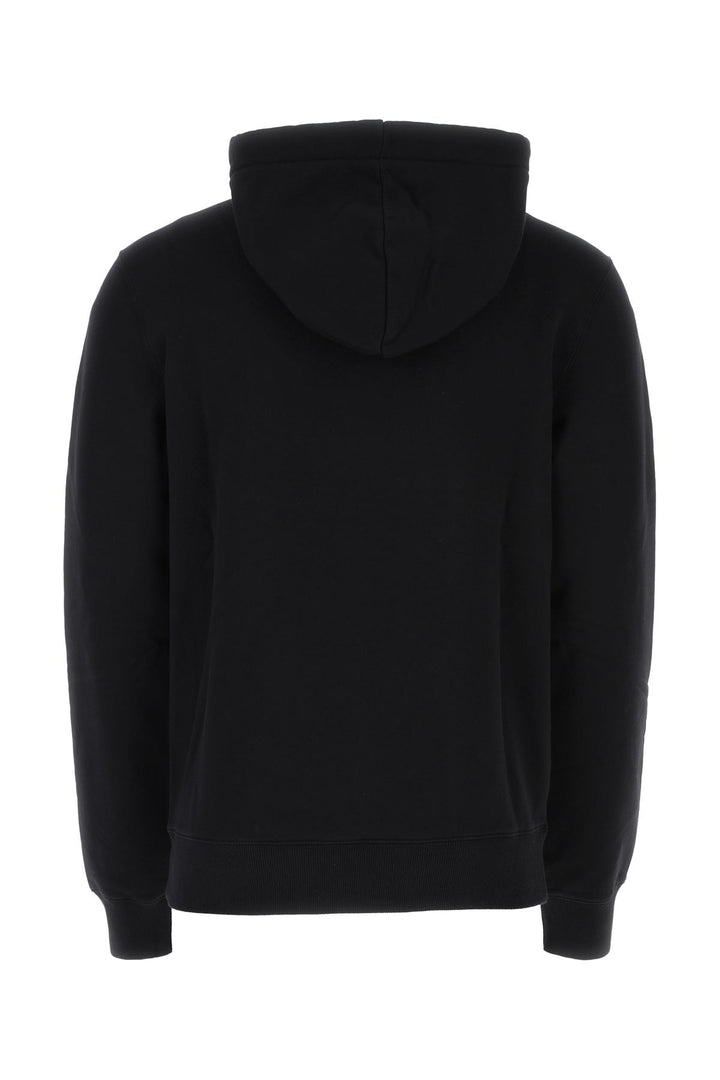 Black cotton sweatshirt