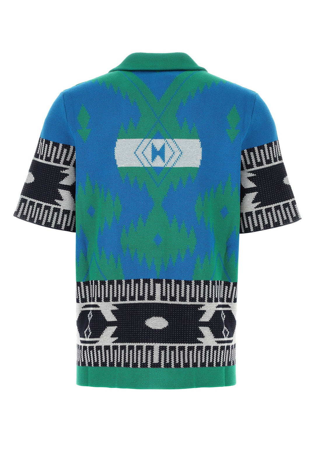 Embroidered cotton Icon shirt