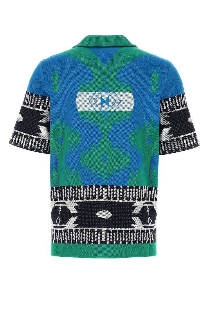 Embroidered cotton Icon shirt