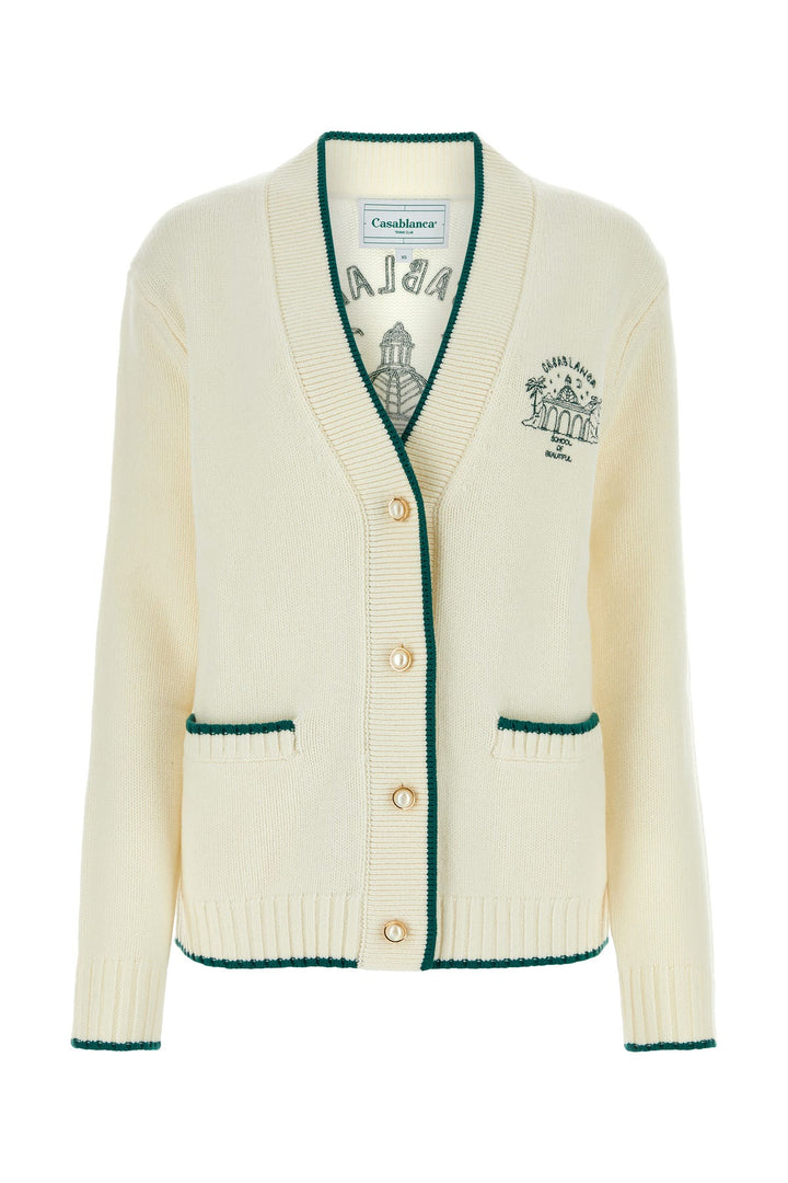 Ivory wool blend School Of Beautiful cardigan