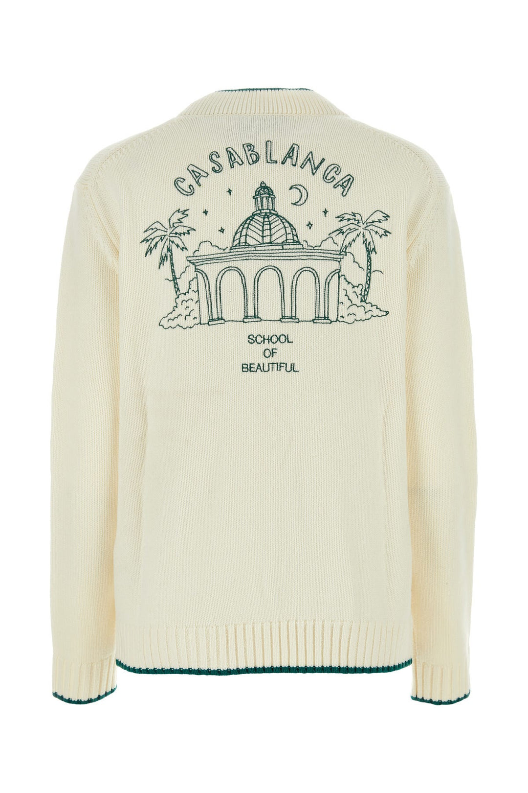 Ivory wool blend School Of Beautiful cardigan