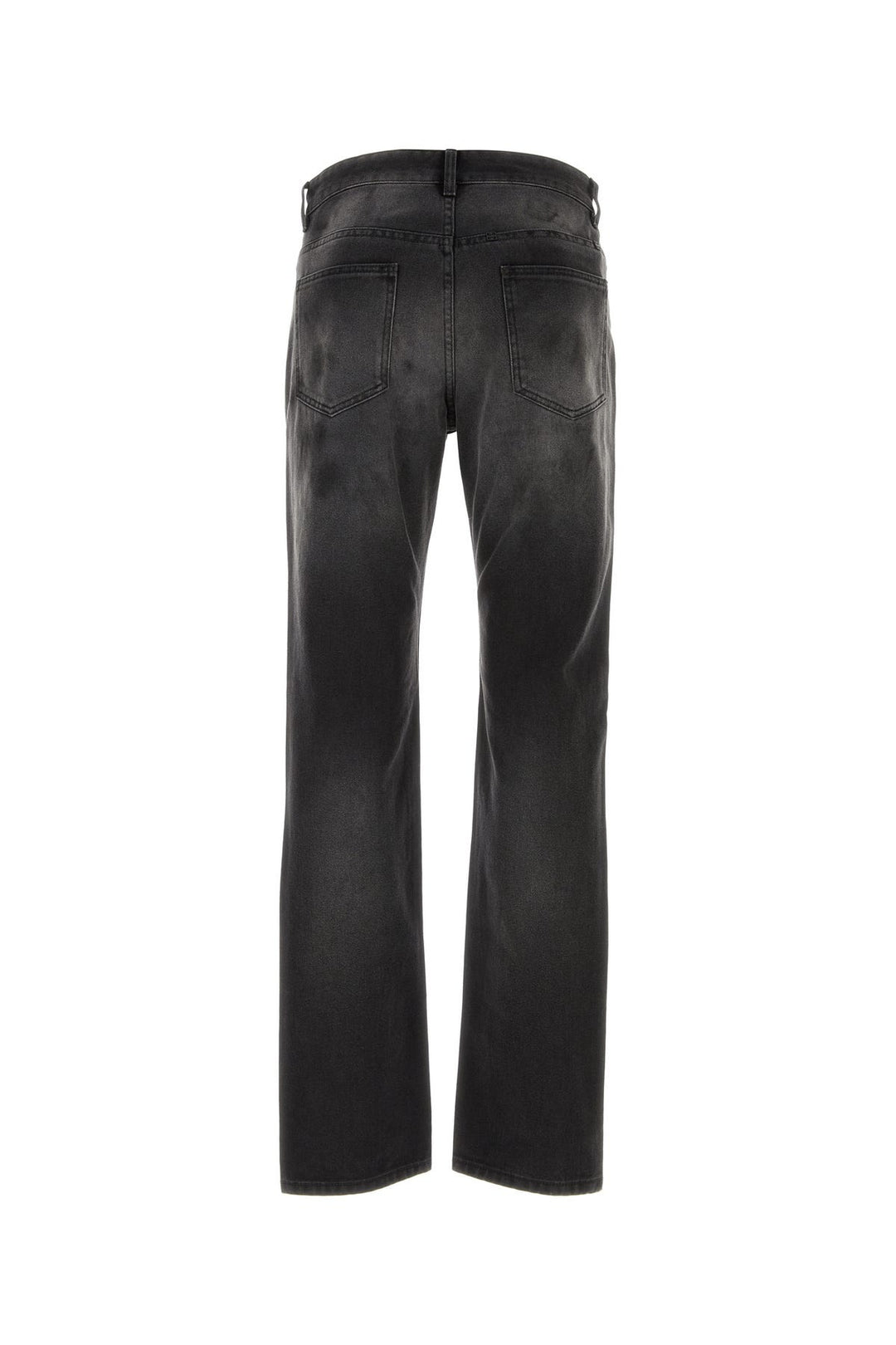 Black denim jeans