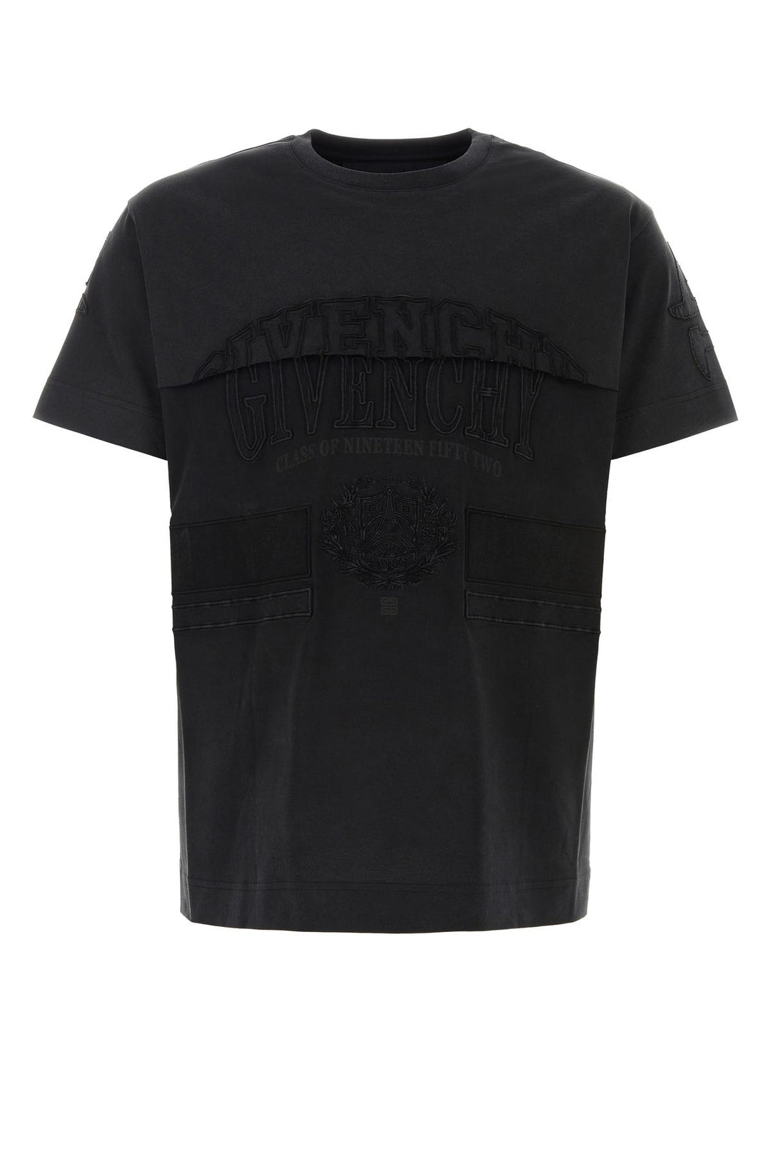 Black cotton t-shirt