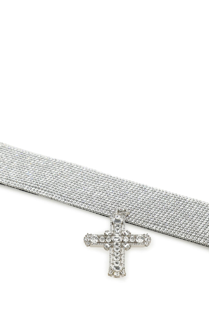 Rhinestones choker