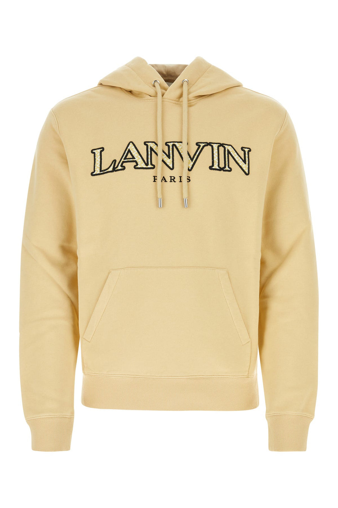 Beige cotton sweatshirt
