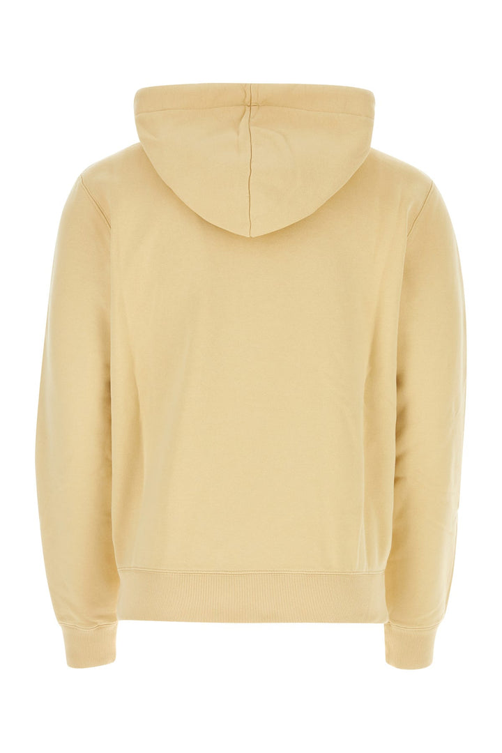 Beige cotton sweatshirt