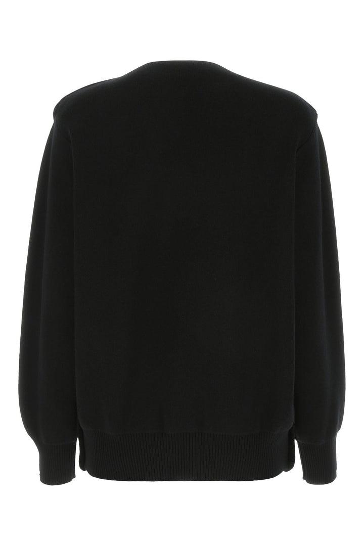 Black cashmere sweater