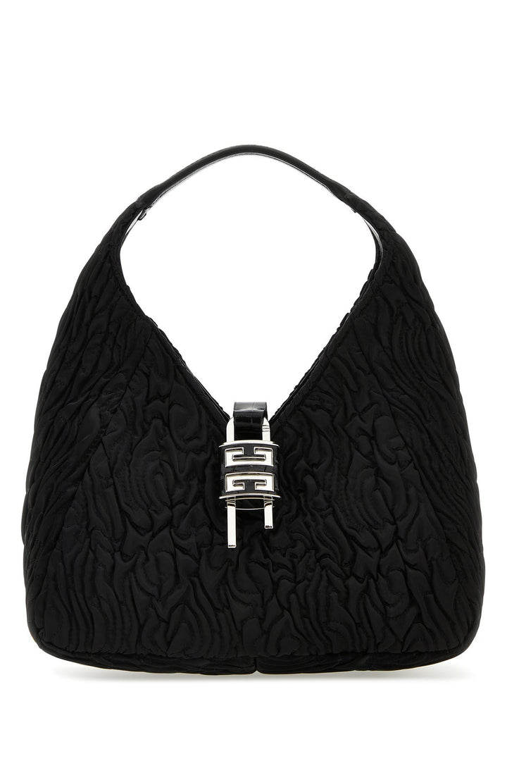 Black fabric G-Hobo mini handbag