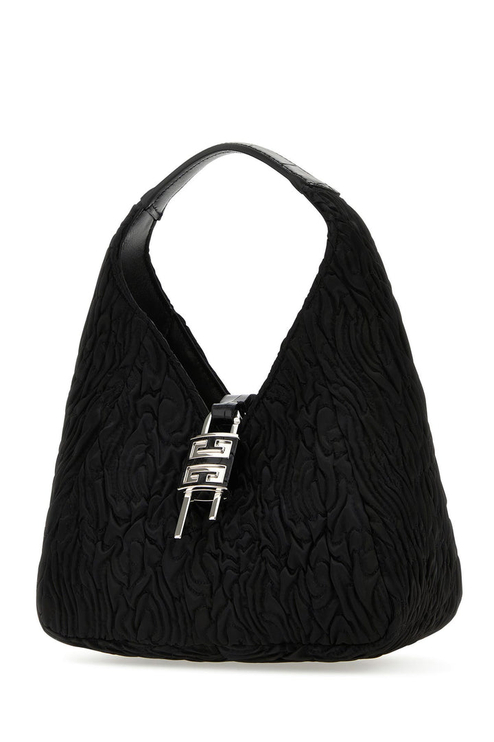Black fabric G-Hobo mini handbag