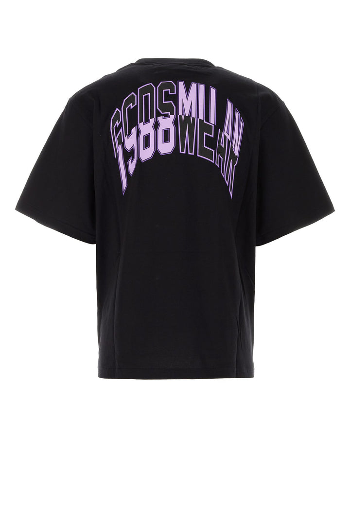 Black cotton t-shirt