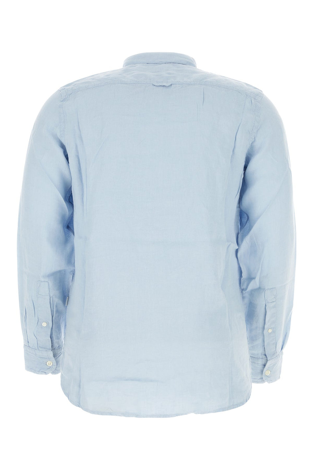 Light-blue linen shirt