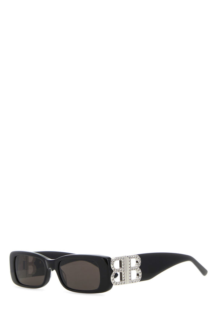 Black acetate sunglasses