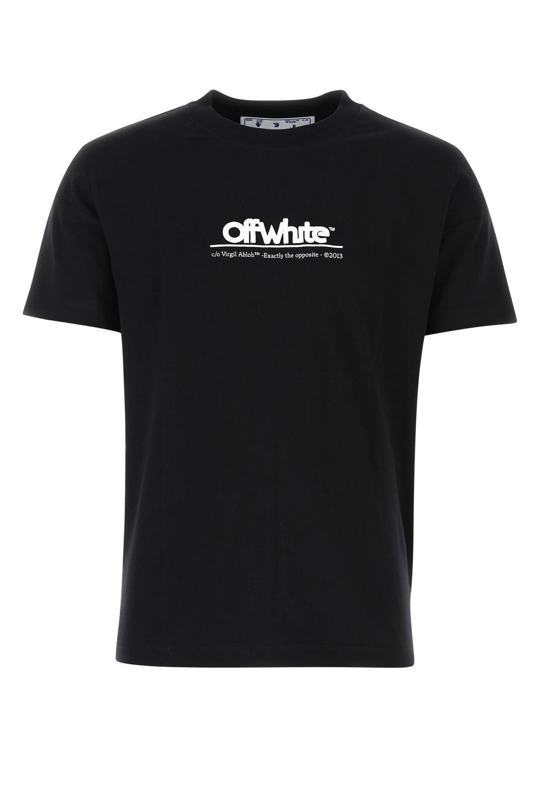 Black cotton t-shirt