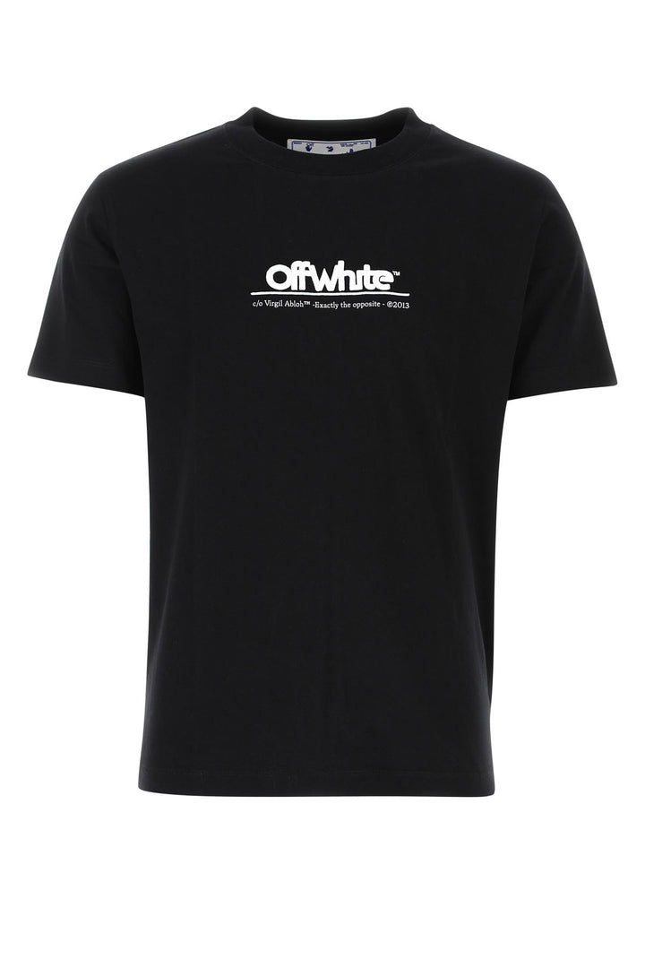 Black cotton t-shirt