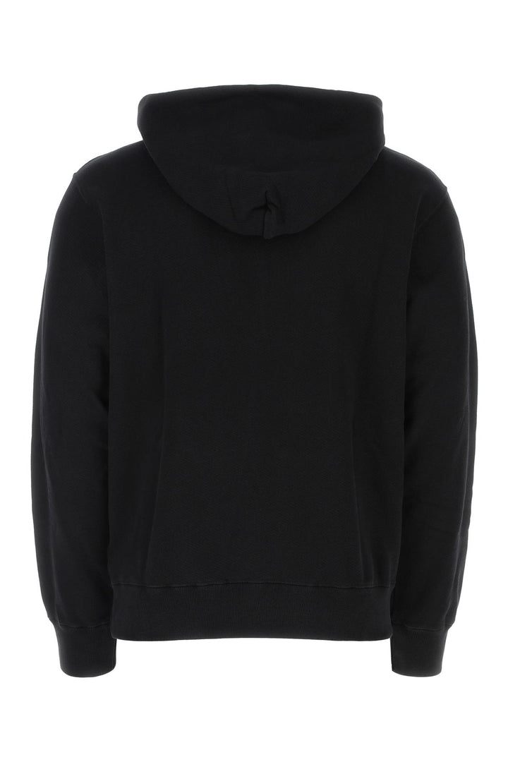 Black cotton sweatshirt