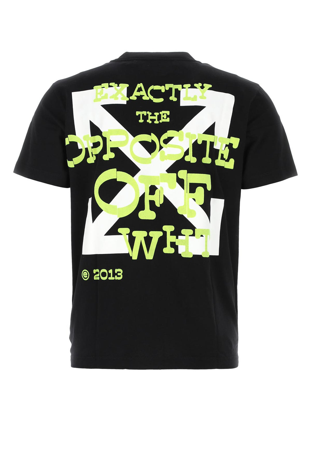 Black cotton t-shirt