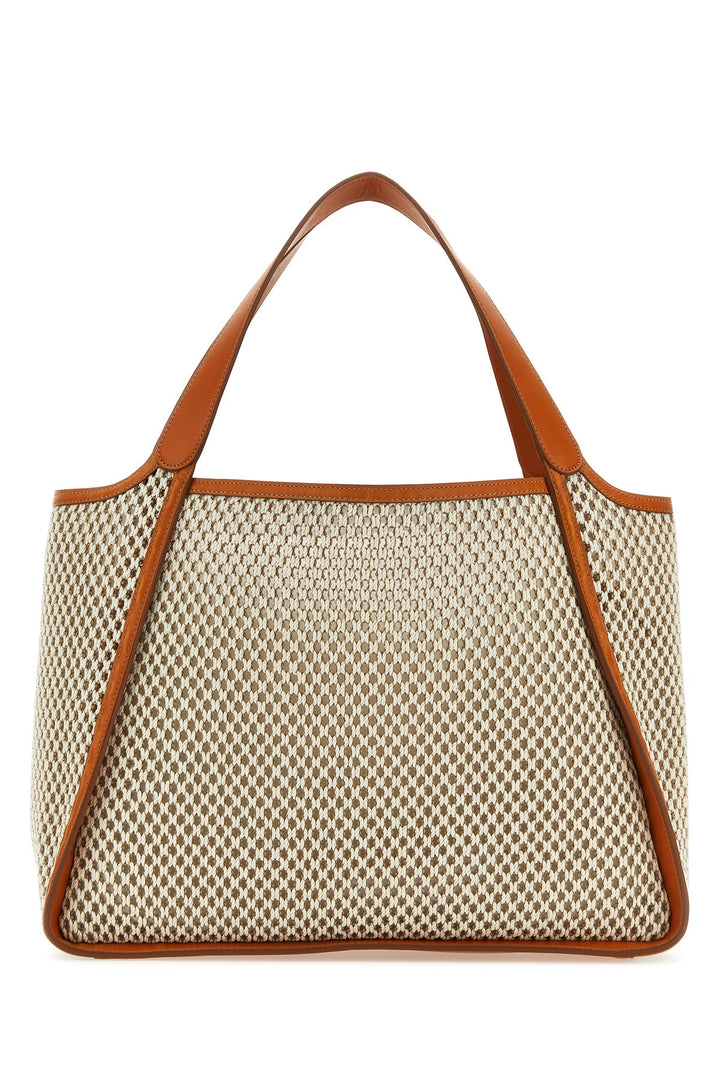 Sand cord Stella Logo shopping bag